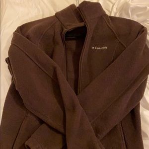 Brown Fleece Columbia Jacket